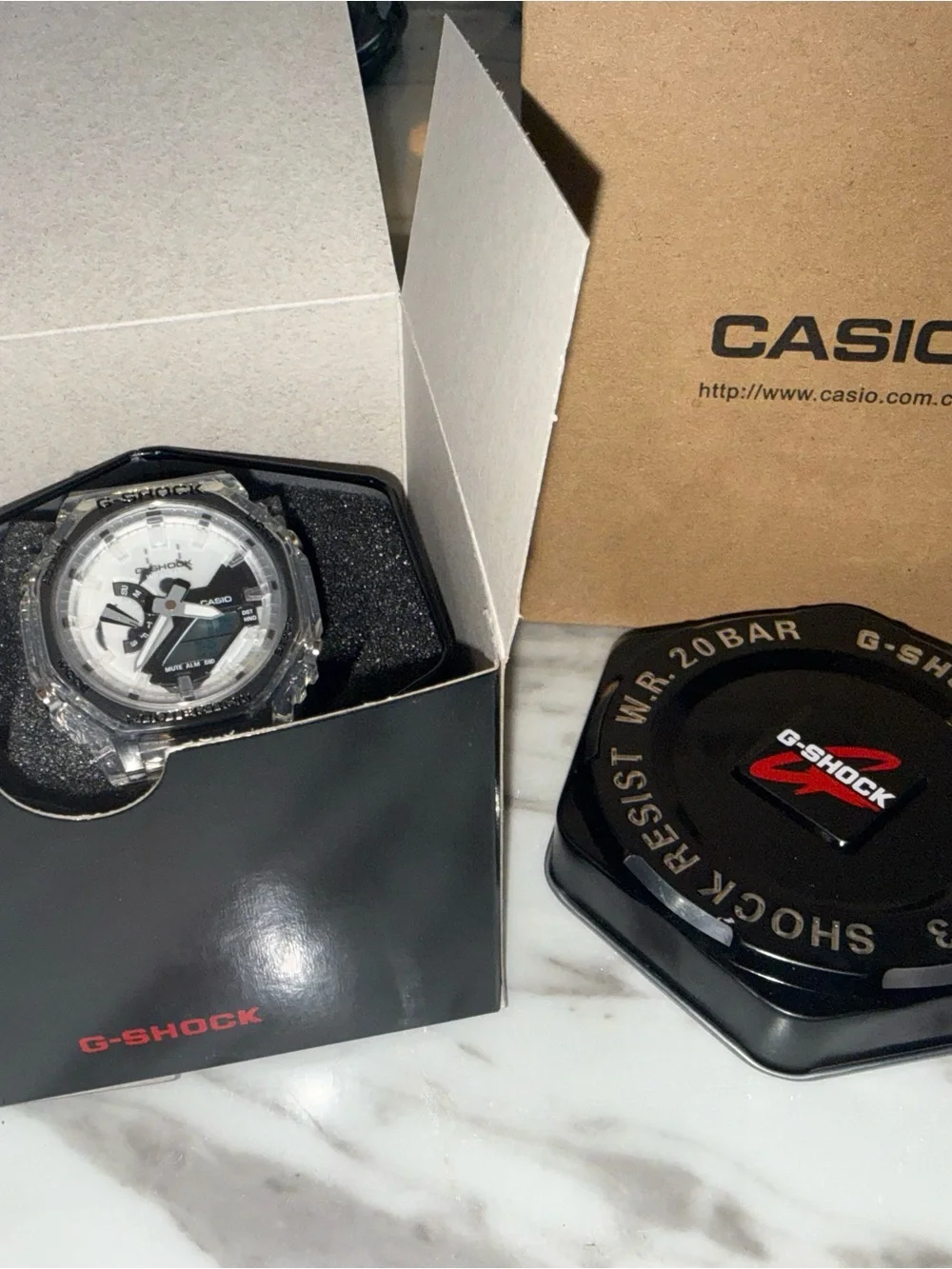 BRAND NEW Casio G-Shock Clear Watch